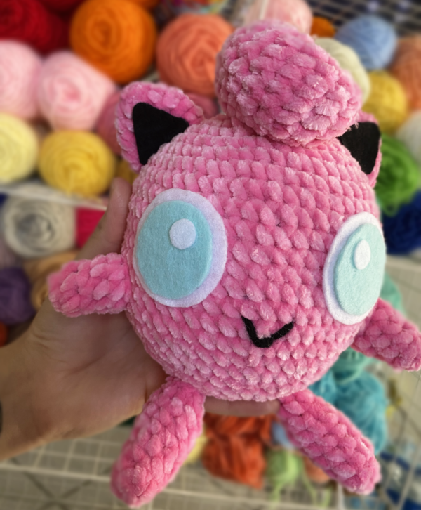 Jiggly Puff Crochet Plushie by Pokey Alma Crafts