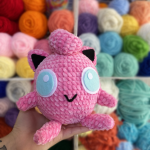 Jiggly Puff Crochet Plushie by Pokey Alma Crafts