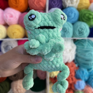 Jumbo Leggy Frog by Pokey Alma - Crochet Plushies